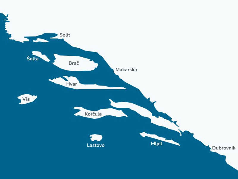 Brac map